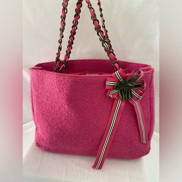 Vintage hot pink magenta Goldie Limited, edition, shoulder bag tote - Picture 1 of 16